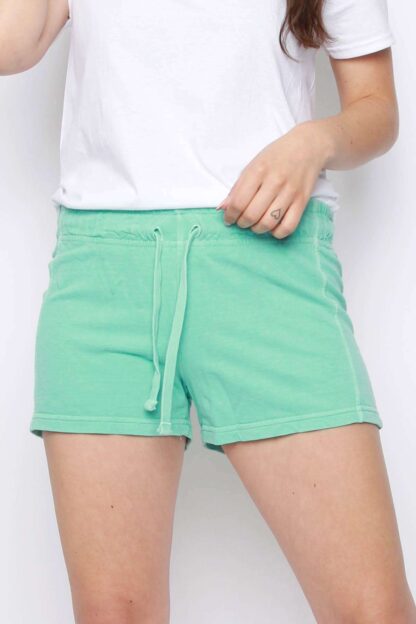 French Terry Shorts Aqua colour