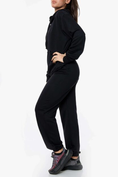 Oversized Hoodie and Jogger Lounge Set - Image 2