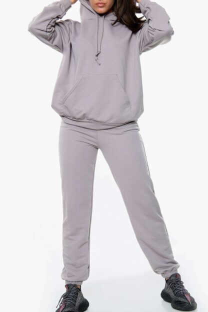 Oversized Hoodie and Jogger Lounge Set - Image 4