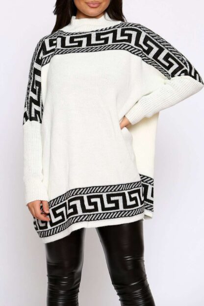 High Neck oversized jumper