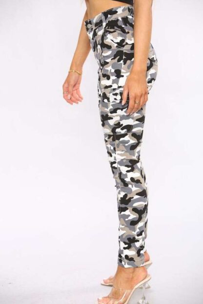 Camouflage Combat Denim Jeans - Image 2