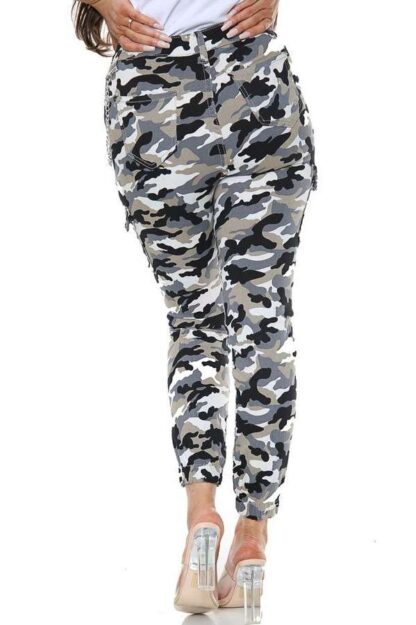 Camouflage Combat Denim Jeans - Image 4