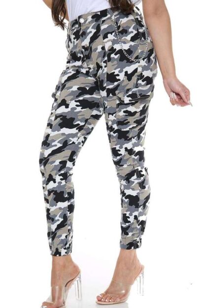 Camouflage Combat Denim Jeans - Image 5