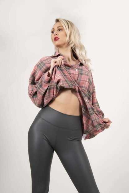 PLUS SIZE SKINNY HIGH WAIST LEGGINGS - Image 2